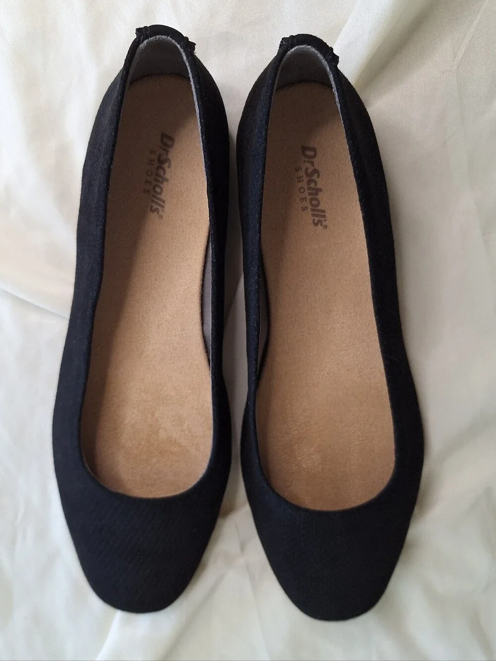 Dr. Scholl's Black Slip-On Flats Size 10M